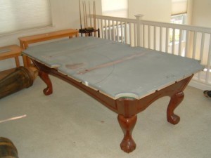 Proper pool table moving process in Minneapolis Minnesota